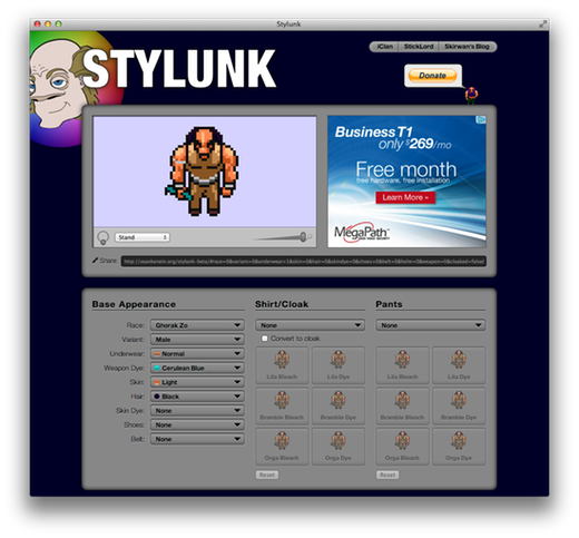 Stylunk Screenshot